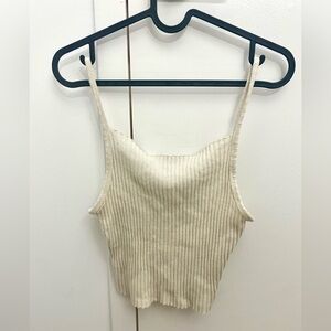 Urban outfitters Truly madly deeply white tank top